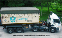 Waste Trailer Truck